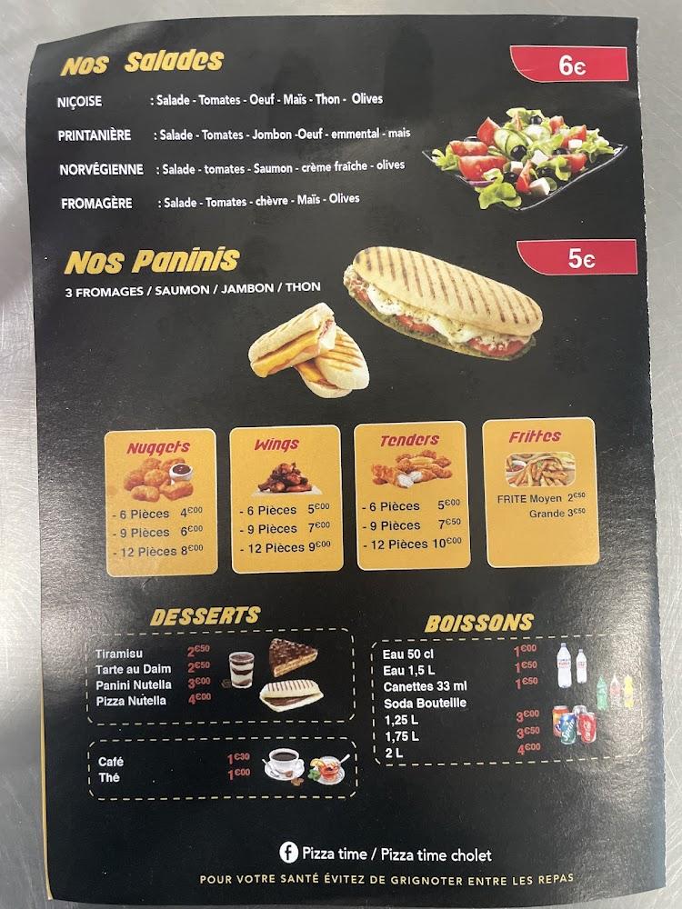 Pizza Time - Menu Image 1
